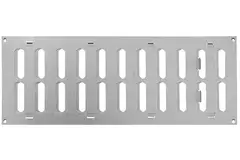 Grille métal réglable 400 x 150 mm galvanisée - MR4015RZn