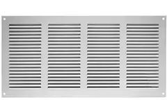 Grille métal 400 x 200 mm blanc - MR4020