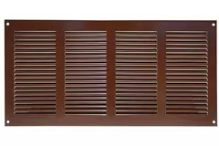 Grille métal 400 x 200 mm marron - MR4020B