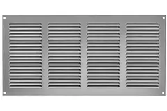 Grille métal 400 x 200 mm gris - MR4020P