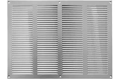 Grille métal 400 x 300 mm zinc - MR4030Zn