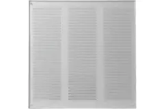 Grille métal 300 x 300 mm blanc - MR3030