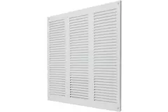 Grille métal 300 x 300 mm blanc - MR3030
