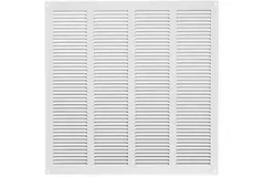 Grille métal 400 x 400 mm blanc - MR4040