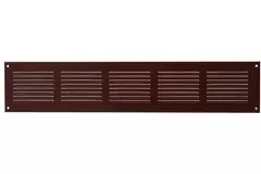 Grille métal 500 x 100 mm marron - MR5010B