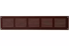 Grille métal 500 x 100 mm marron - MR5010B