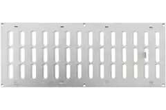 Grille métal réglable 500 x 200 mm galvanisée - MR5020RZn