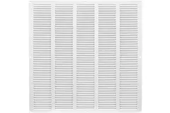 Grille métal 500 x 500 mm blanc - MR5050