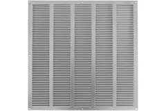 Grille métal 500 x 500 mm zinc - MR5050Zn