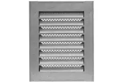 Grille métal industriel 150 x 200 mm zinc - MRF1520Zn