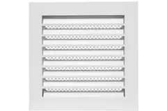 Grille métal industriel 200 x 200 mm blanc - MRF2020