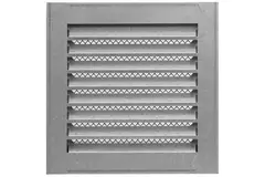 Grille métal industriel 200 x 200 mm zinc - MRF2020Zn