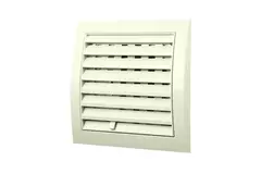 Grille murale réglable 150 x 150 diamètre : 100 blanc - ND10R