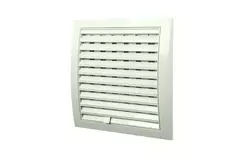 Grille murale réglable 190 x 190 blanc - N12R