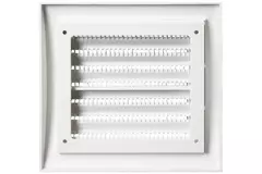 Grille murale 150 x 150 blanc - N10