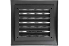 Grille murale 190 x 190 mm anthracite - N12A