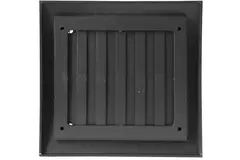 Grille murale réglable 190 x 190 mm anthracite - N12RA