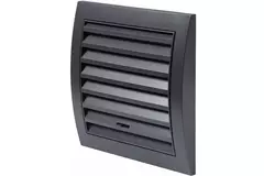 Grille murale réglable 150 x 150 mm anthracite - N10RA