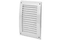 Grille murale 250x170 mm blanc - N25
