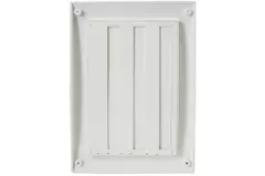 Grille murale r&ampglable 250x170 mm blanc - N25R