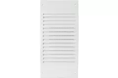 Grille murale 300x140 mm blanc - N30