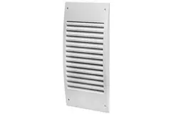 Grille murale 300x140 mm blanc - N30