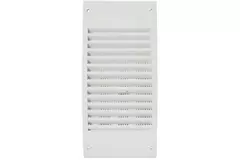 Grille murale réglable 300x140 mm blanc - N30R