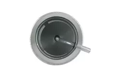Capuchon déflecteur rond 315 mm sendzimir galvanisé