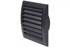 Grille murale 150 x 150 mm diamètre 100 mm anthracite - ND10A