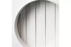 Grille murale réglable 190 x 190 diamètre : 150 blanc - ND15R