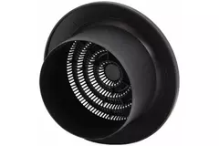 Grille de ventilation ronde grille Ø 100 mm anthracite - NGA100A