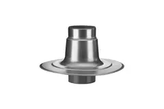 Solin de toit aluminium double paroi 100mm pour ventilateur Penn/Savonius