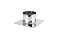 Solin de toit pour ventilateur GEK 150mm en acier inoxydable