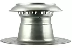 Ventilation de toit plat Vent-Alu 2000 à double paroi 250 mm