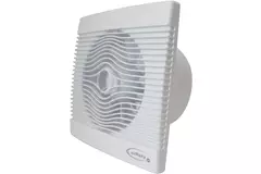 Vmc salle de bain avec minuterie et capteur d'humidité Ø 150 mm Blanc - pRemium 150HS