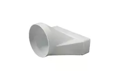 Réducteur rectangulaire en plastique Ø 125 mm - 220 x 55 mm - KSD25-125