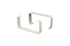 Supports rectangulaires en plastique (2 pièces) 110 x 55