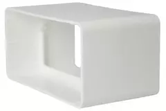 Connecteur rectangulaire en plastique 110 x 55 - KS