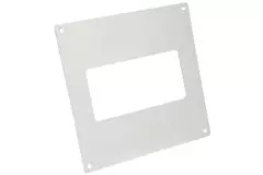 Bride murale rectangulaire en plastique 110 x 55 - KF