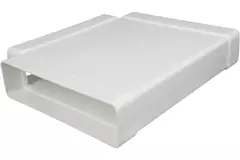 Pièce en T rectangulaire en plastique 220x90mm - KT29