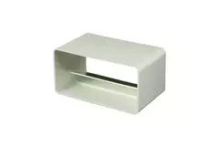 Clapet anti-retour rectangulaire en plastique 110 x 55 - KV