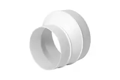 Réducteur rond en plastique 125 mm vers 100 mm - AP125-100