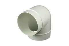 Diamètre du coude rond en plastique à 90° : 100 mm AL100-90