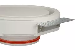 Ergovent bouche de ventilation sans cadre encastrable ronde 100 mm
