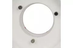 Ergovent bouche de ventilation sans cadre encastrable ronde 100 mm