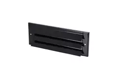 Grille murale extérieure montée en saillie 300mm x 100mm NOIR