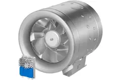 Ventilateur de gaine 450 mm à flux mixte ETALINE 9700 m³/h - EL 450 EC O 01