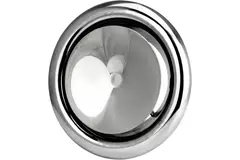 Bouche d'alimentation en acier inoxydable Ø 100 mm avec douille de fixation - DVS-PY100