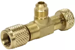 Valve de mesure avec joint schrader 5/16*5/16 (avec valve)