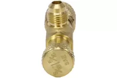 Valve de mesure avec joint schrader 5/16*5/16 (avec valve)